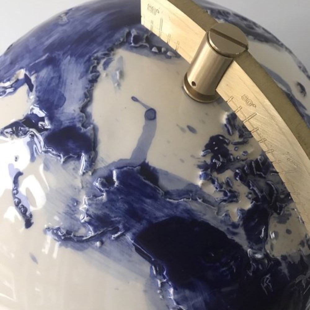 Earth in blue by Alex de Witte, Cor Unum.