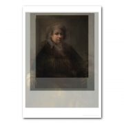 six layers of selfportraits by rembrandt van rijn