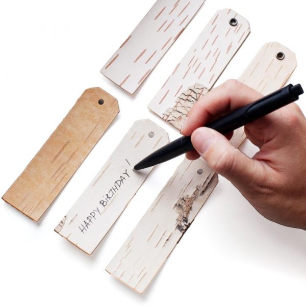 Moya Birch bark Gift tags by Anastasiya Koshcheeva,