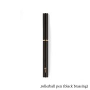 rollerball pen (black brassing)