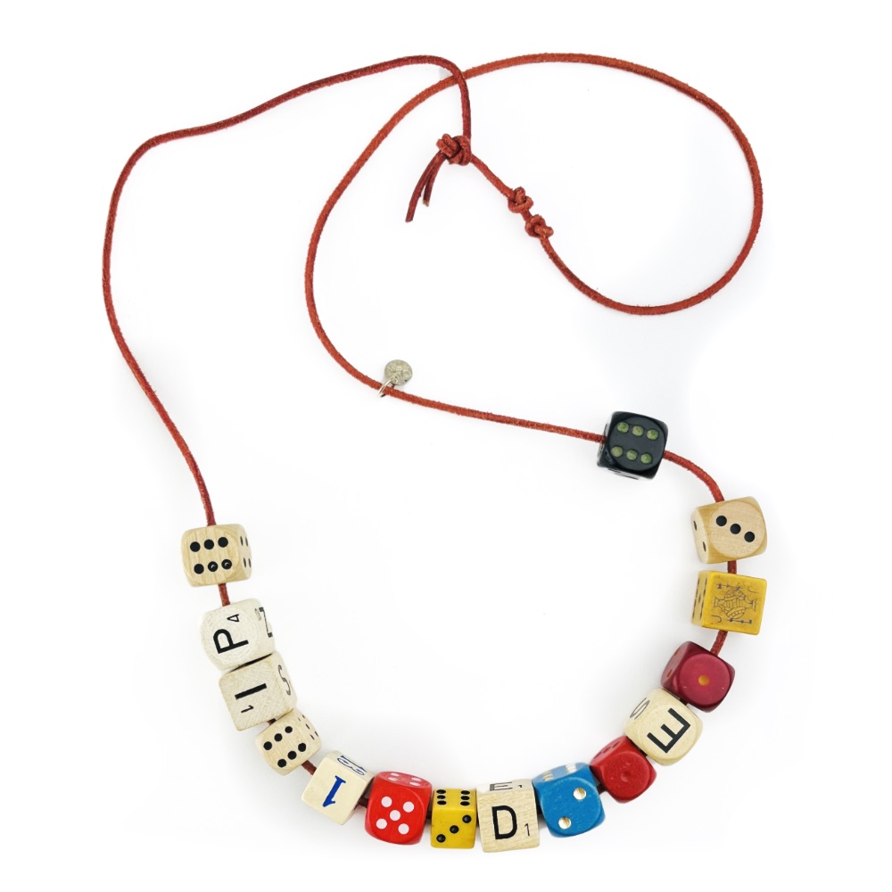 Dice necklace Bas Kosters